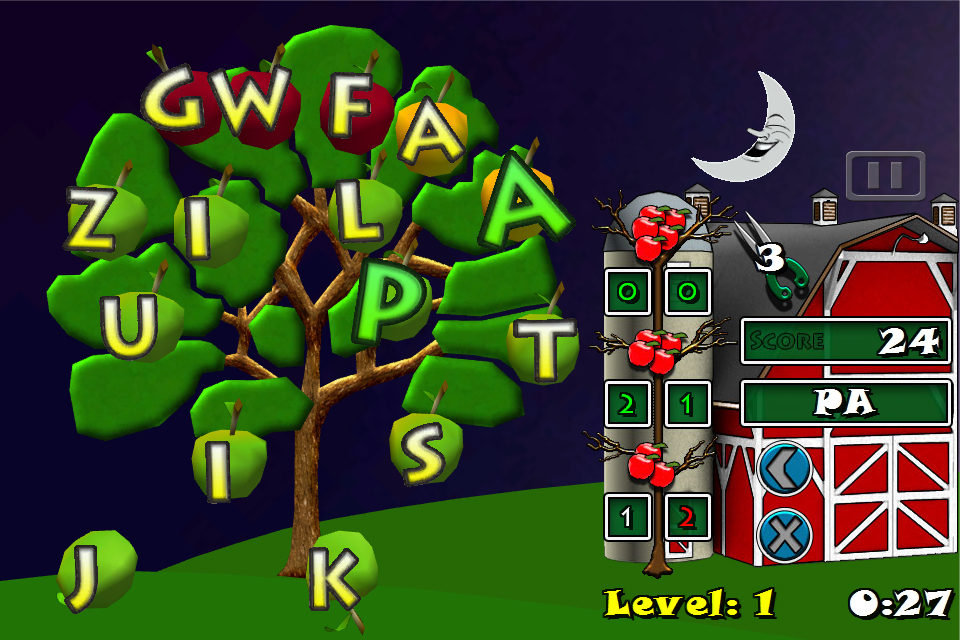 Screenshot Word Tree 3D Screenshot Word Tree 3D