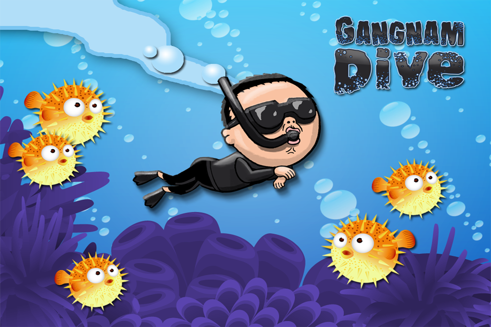 A Gangnam Dive - Free Diving Game